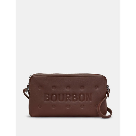 Yoshi Bourbon Biscuit Bag Brown Soft Leather Crossbody Handbag