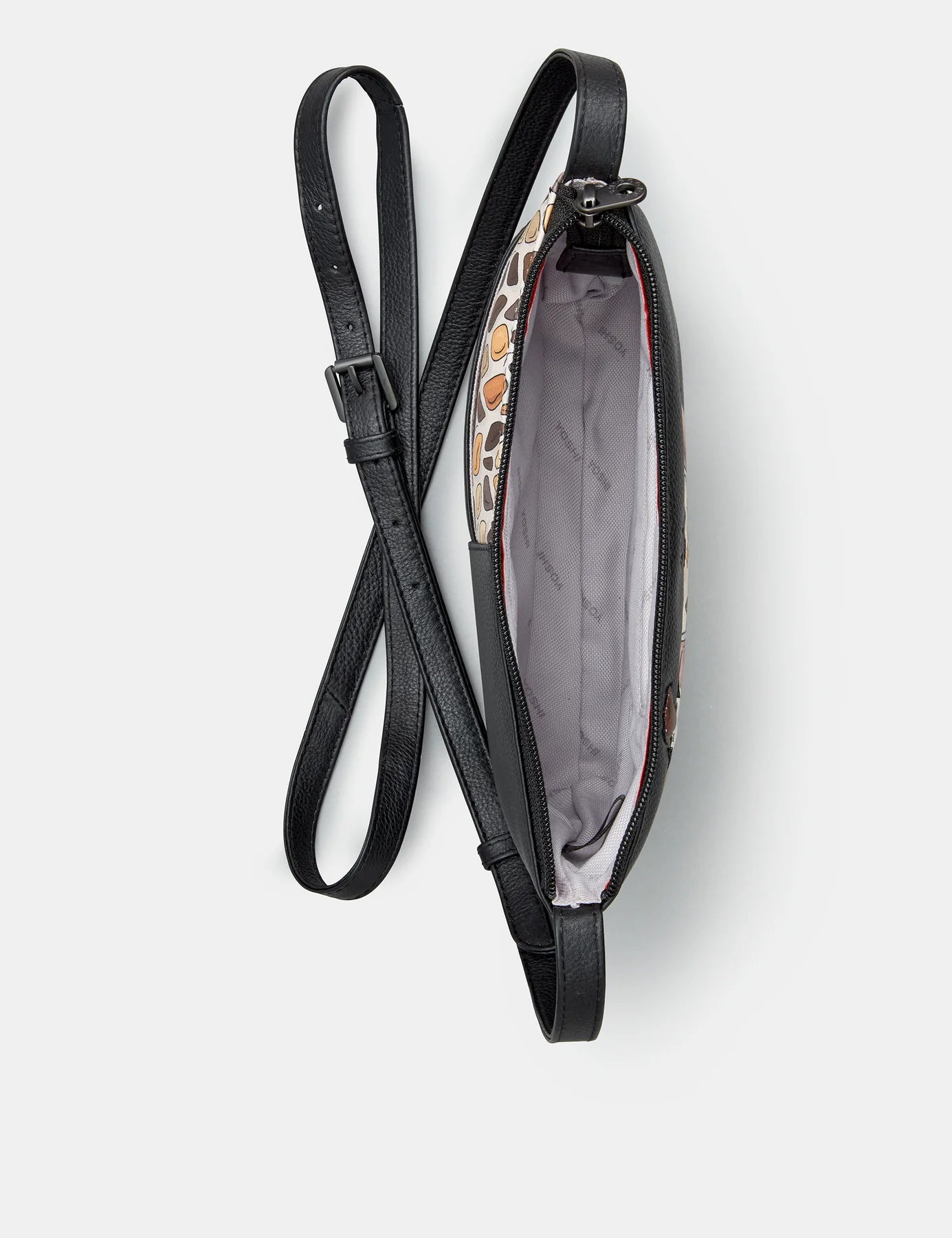 Yoshi Horror Bookworm Crossbody Bag BLACK YB214 LBR HR 1