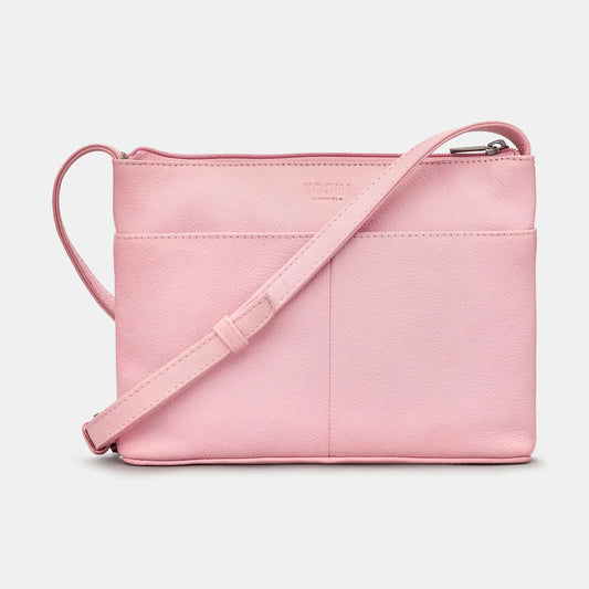 Yoshi Ivy Boutique Leather Cross Body Bag PINK YB214 IVY 20