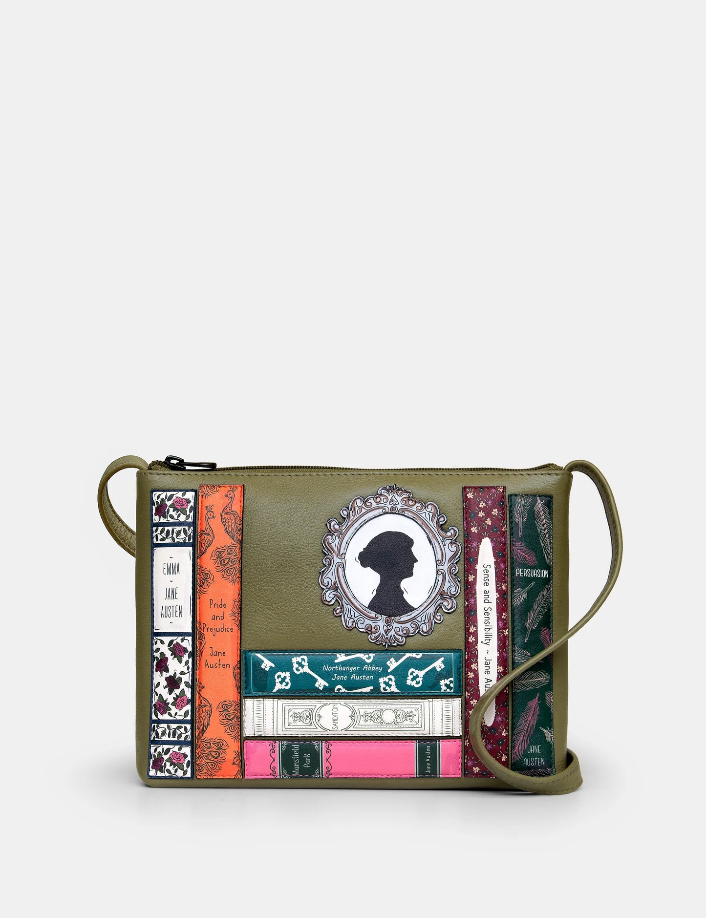 Yoshi Jane Austin Crossbody Handbag OLIVE YB214 LBR JA 6