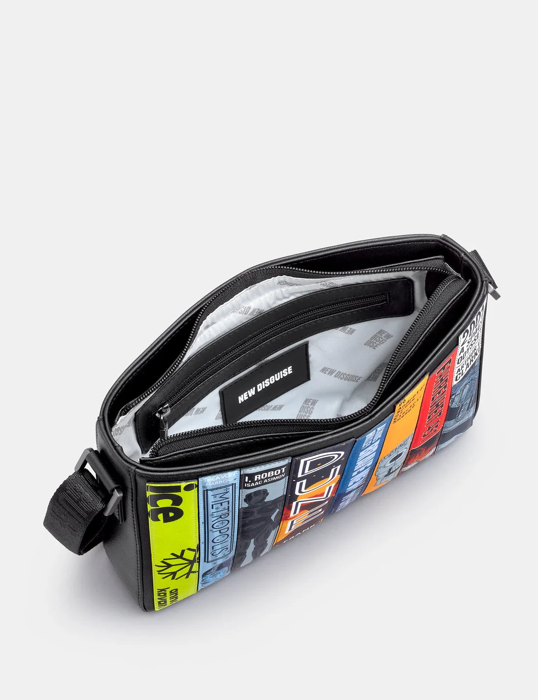 New Disguise Sci Fi Cross Vegan Black Body Bag YB214 LBR SF 1
