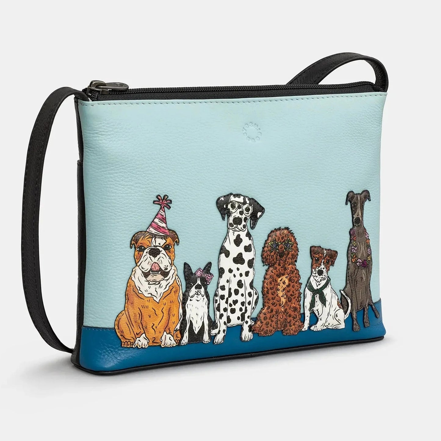 Yoshi Party Dogs Cross Body BLACK YB214 PRTDG