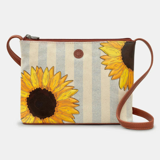 Yoshi Sunflower Cross Body BROWN YB214