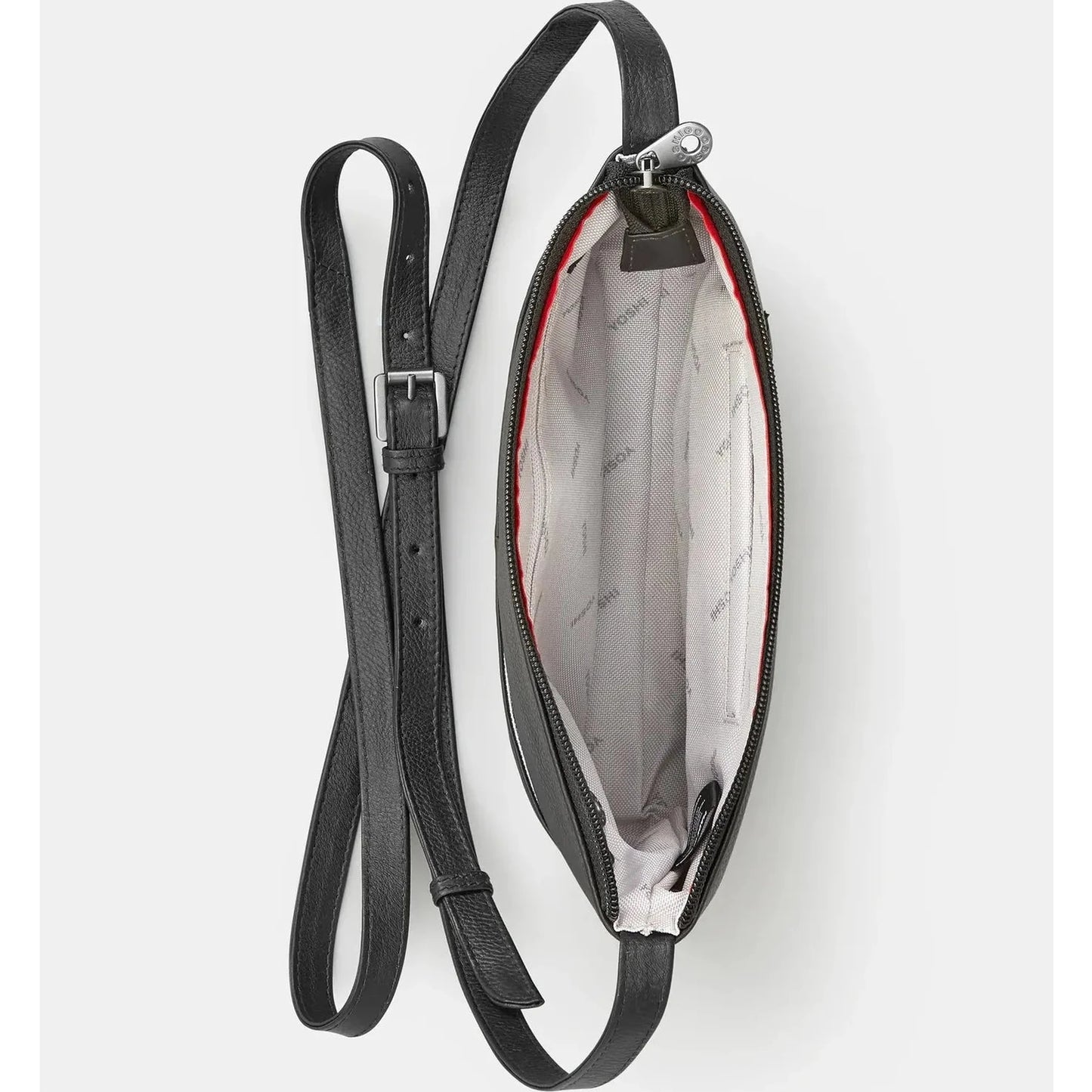 Yoshi Dickens Bookworm Cross Body BLACK Leather Bag