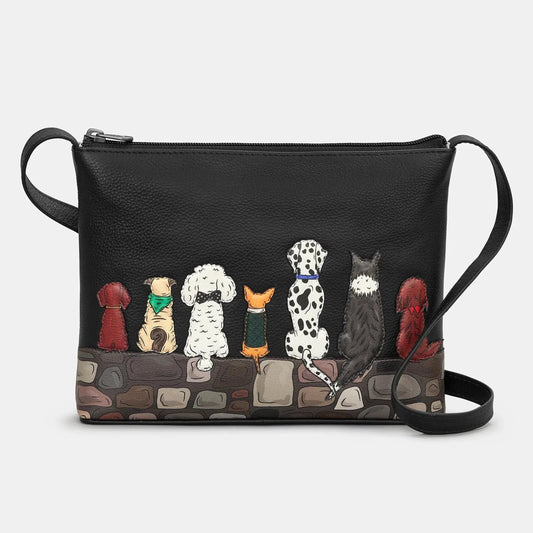 Yoshi Bark to Bark Parker Leather Cross Body Bag