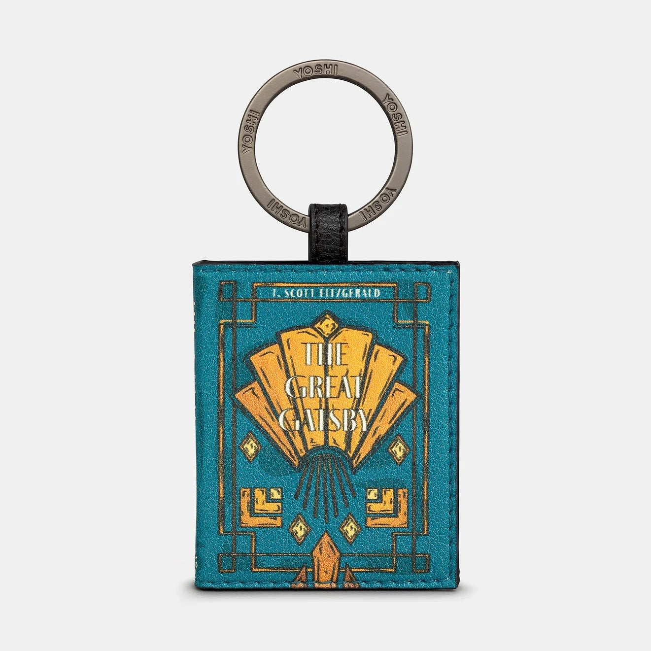 Yoshi Great Gatsby Keyring TEAL YKRLBRTGG1