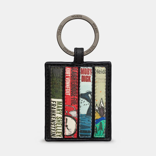 Yoshi Vegan Bookworm Keyring BLACK YKRLBRV1