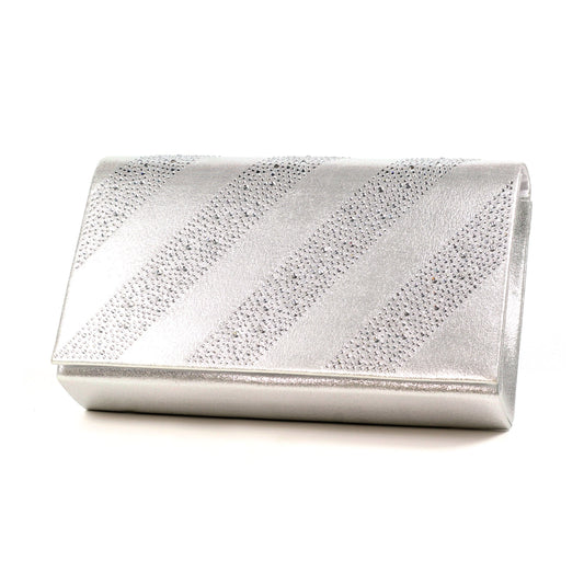 Lunar Emmerline Occasion Wear Bag SILVER ZLR060SL