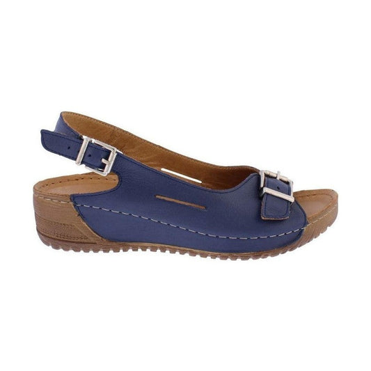 Adesso Sandal Honey NAVY Soft Leather A7809
