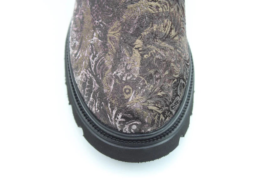 Heavenly Feet Zeta Meadow BARK Chelsea Boot with Zip Vegan Friendly
