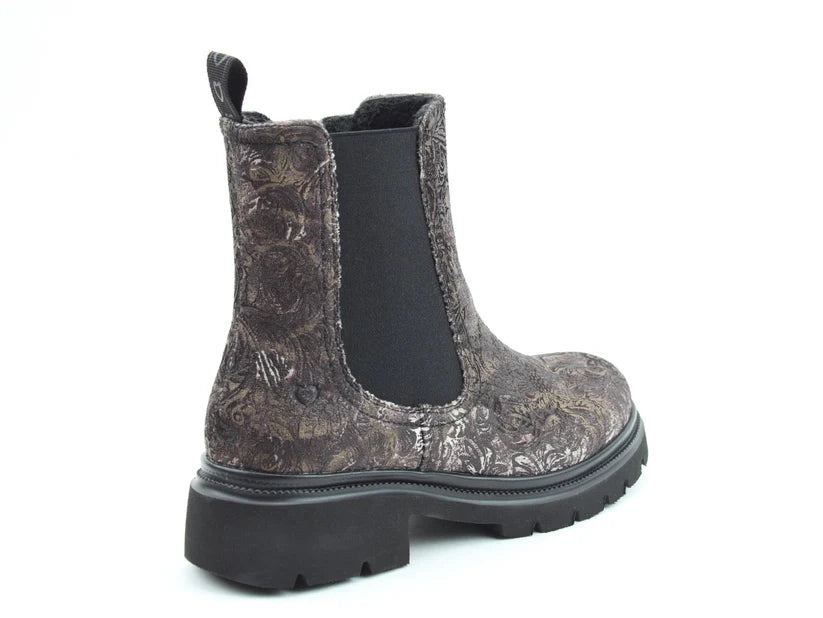 Heavenly Feet Zeta Meadow BARK Chelsea Boot with Zip Vegan Friendly