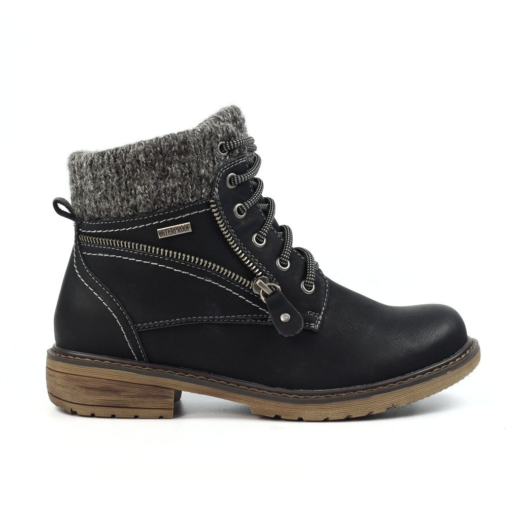 Lunar Ankle Boot Benson BLACK GLB070-BK