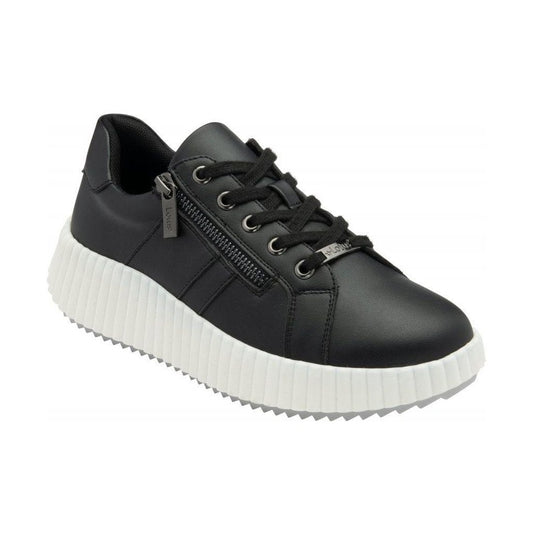 Lotus Trainer Kora with Lace and Zip ULS577 BLACK