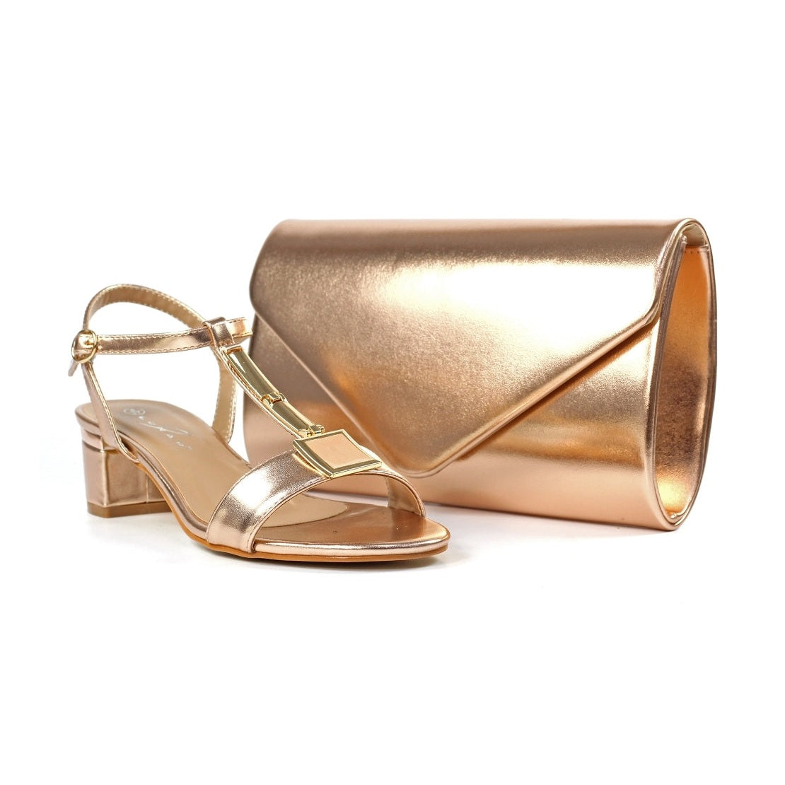 lunar Blaze Bag ROSE GOLD ZLH950 To Match Lunar Blaze Shoes