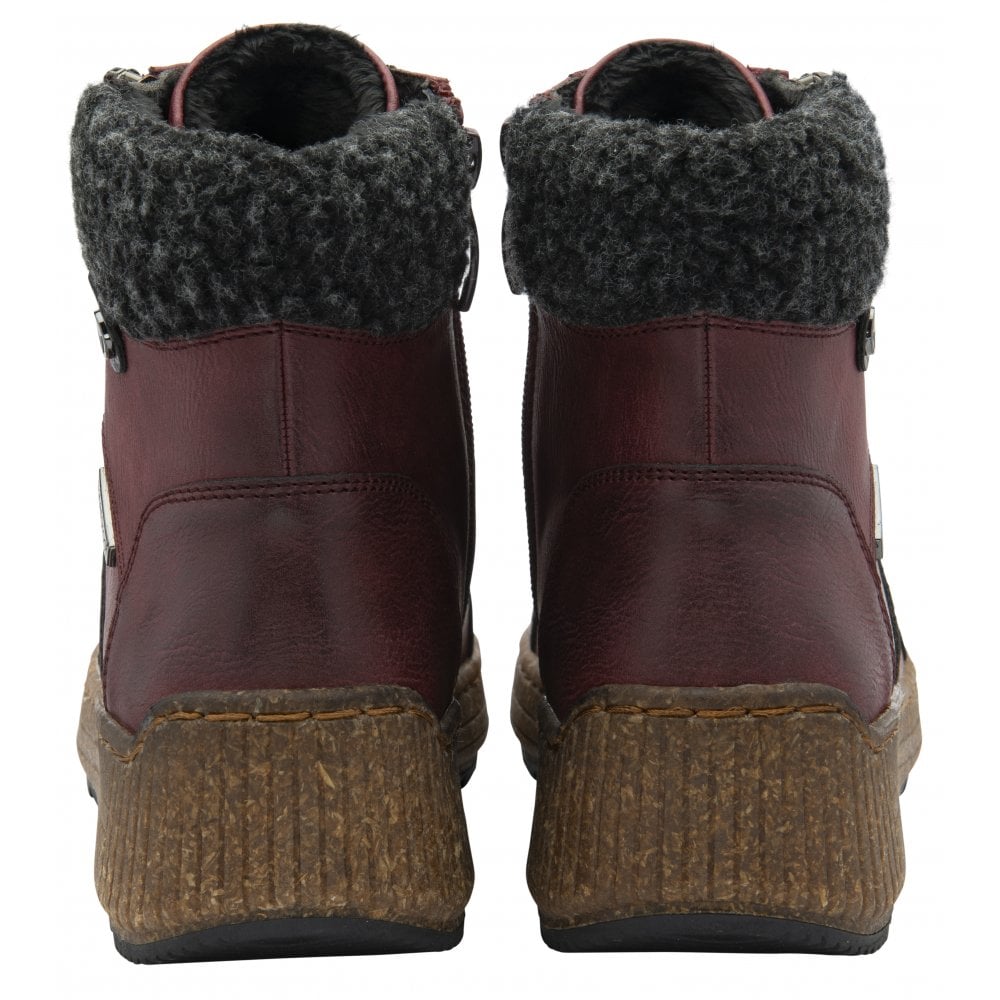 Lotus Boot Penrithe Waterproof Hiker style Ankle boot BORDO ULB392