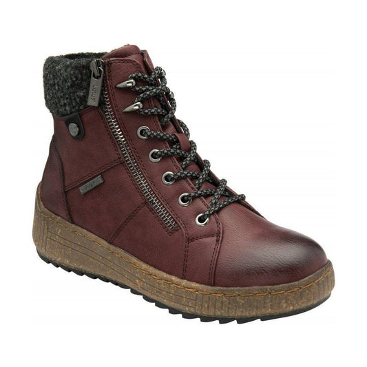 Lotus Boot Penrithe Waterproof Hiker style Ankle boot BORDO ULB392