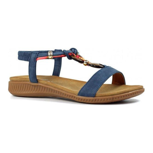 Lunar Brava Comfort Sandal JLH475 BLUE