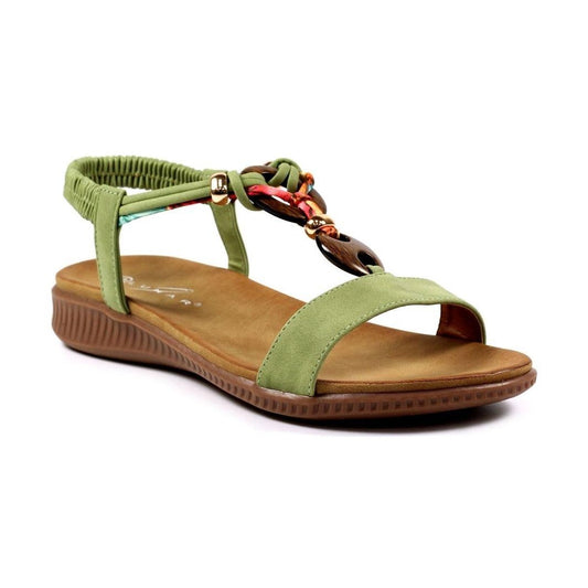 Lunar Brava Comfort Sandal JLH475 KAHKI