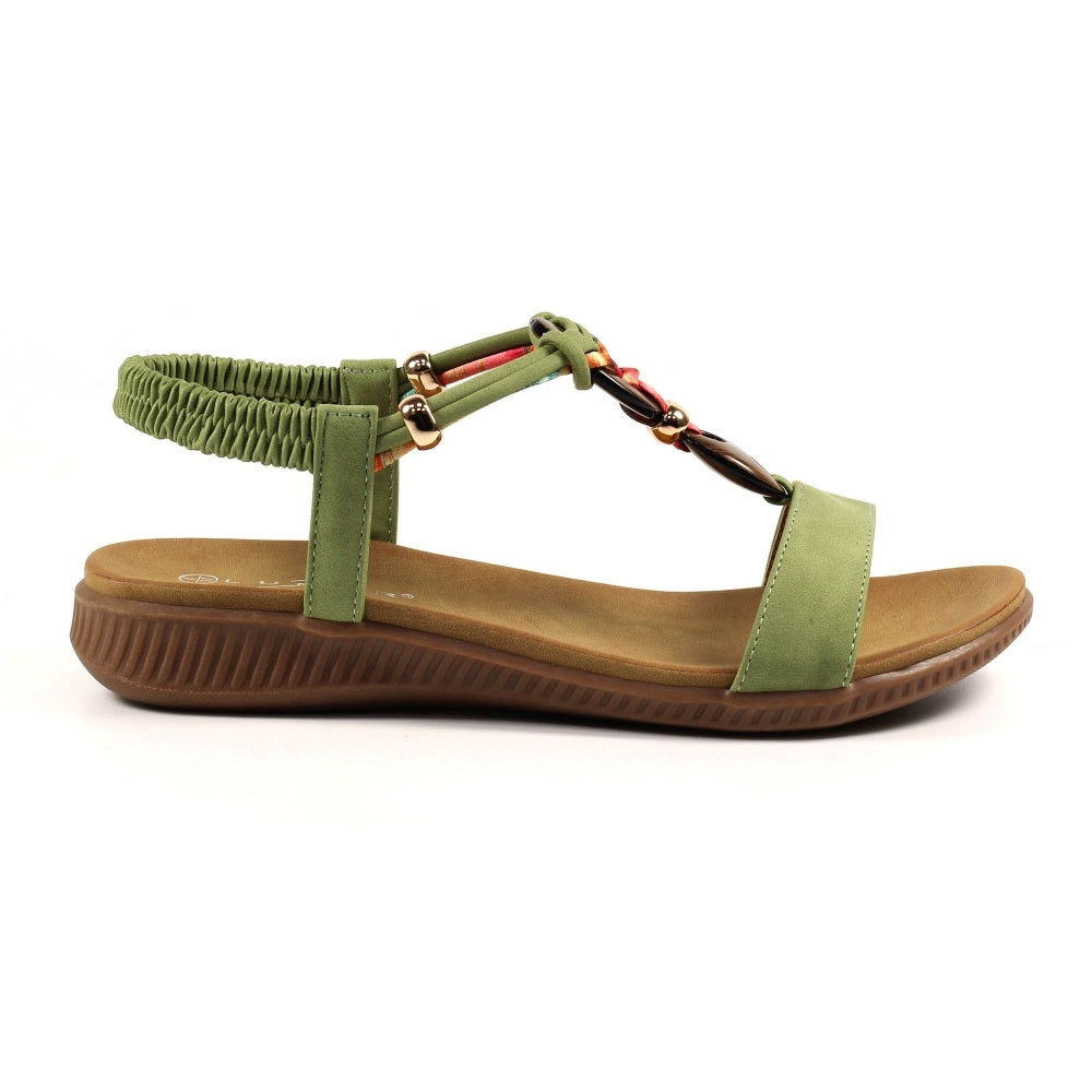 Lunar Brava Comfort Sandal JLH475 KAHKI