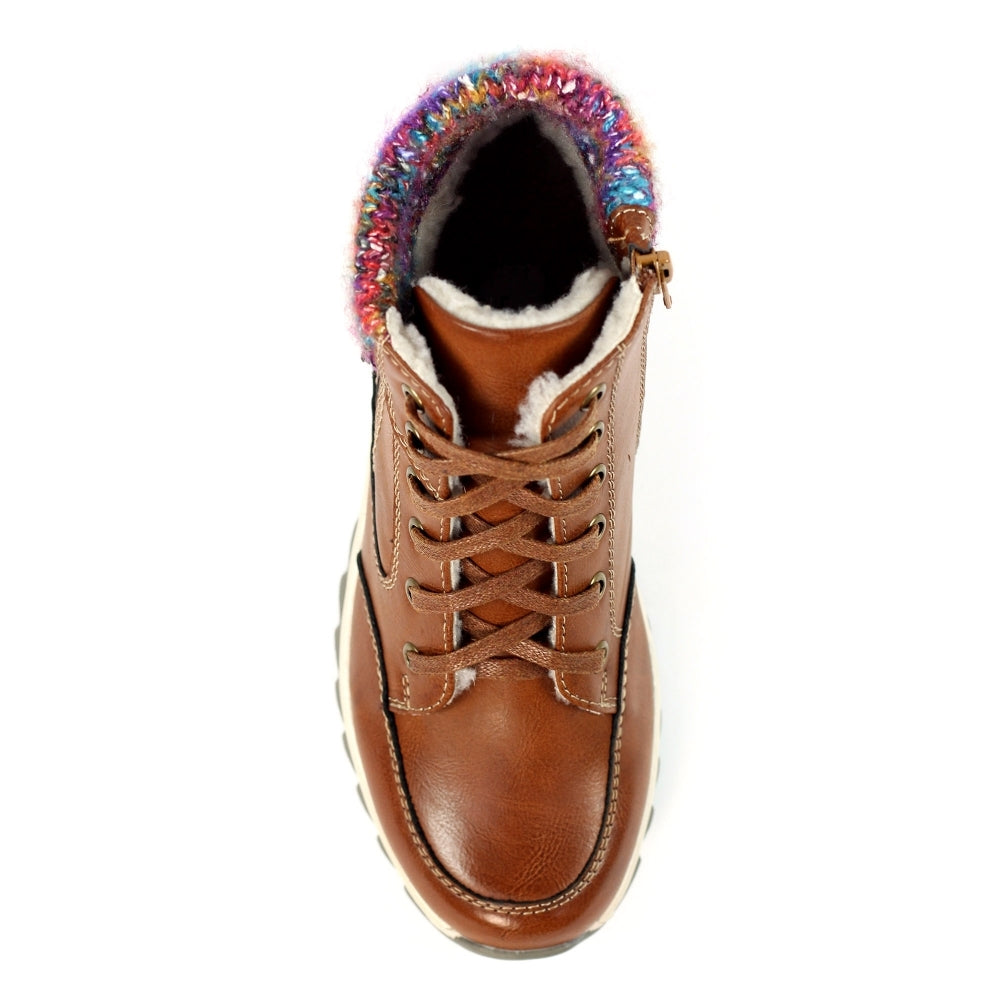 Lunar Buttermere TAN Trainer Style Waterproof Ankle Boot GLB115 BL