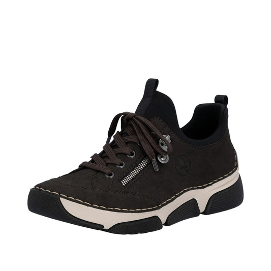 45973 BROWN Slip-on Trainer