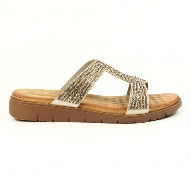 Lunar Sandal Chavez GOLD JLH438GD