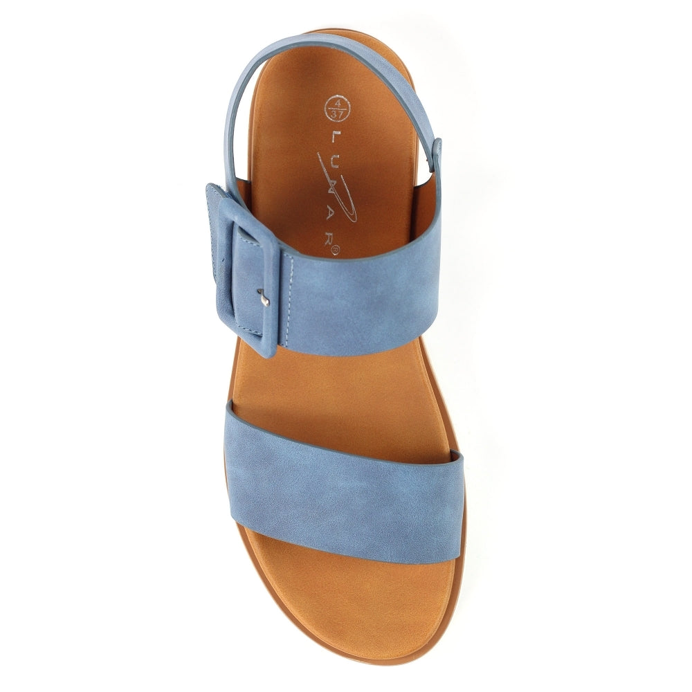Lunar Cher BLUE Comfort Sandal JLH517BL