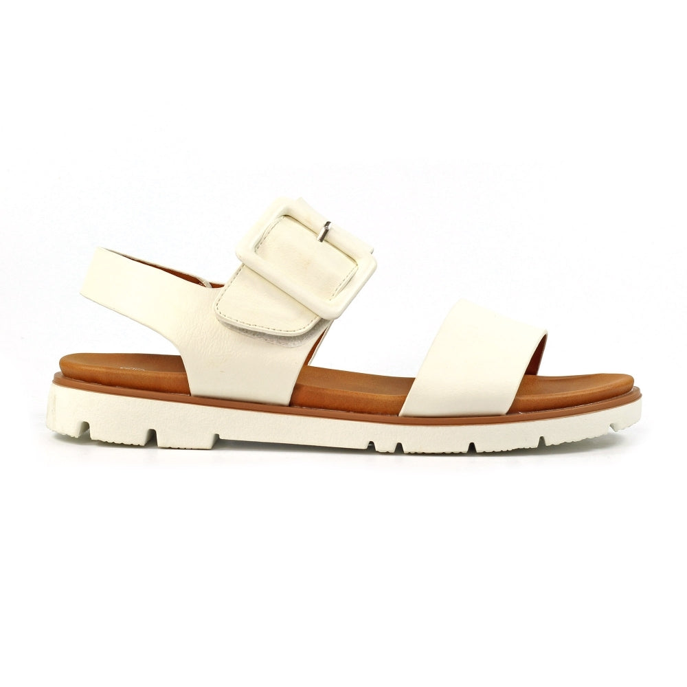 Lunar Cher WHITE Comfort Sandal JLH517WH
