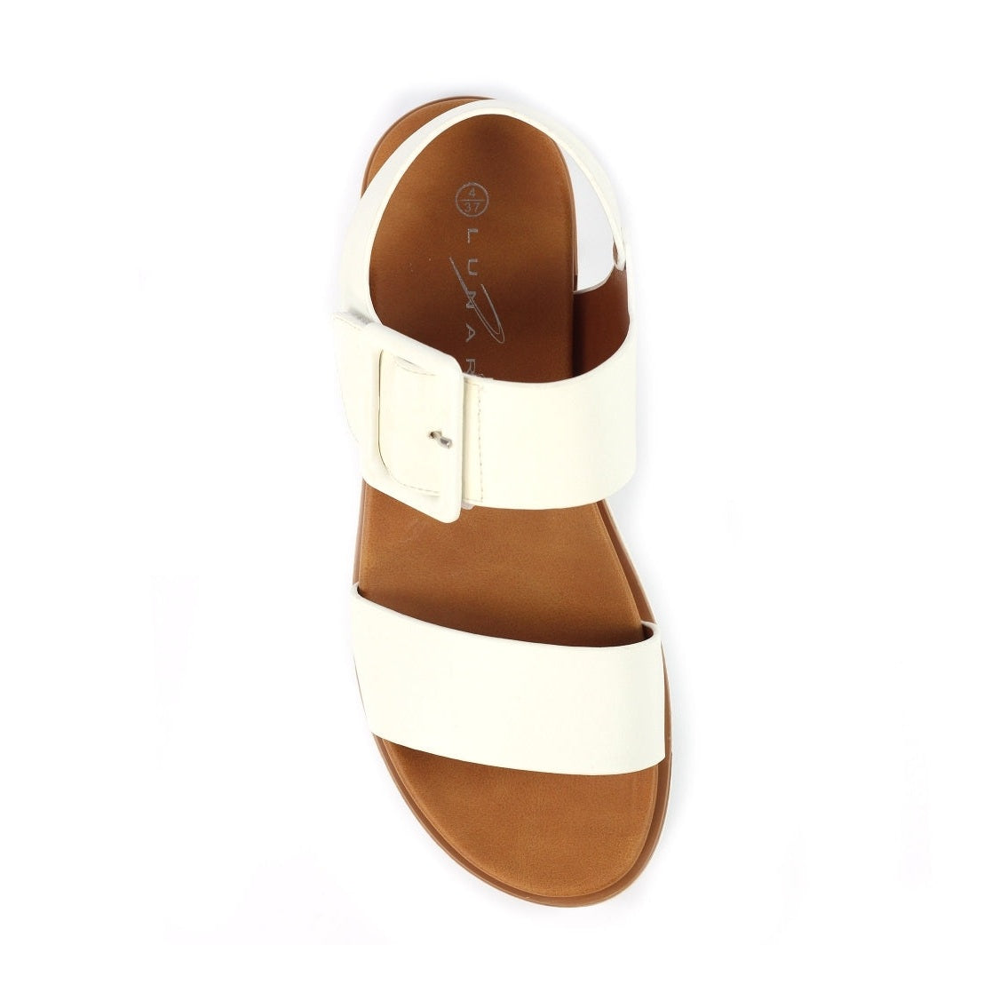 Lunar Cher WHITE Comfort Sandal JLH517WH