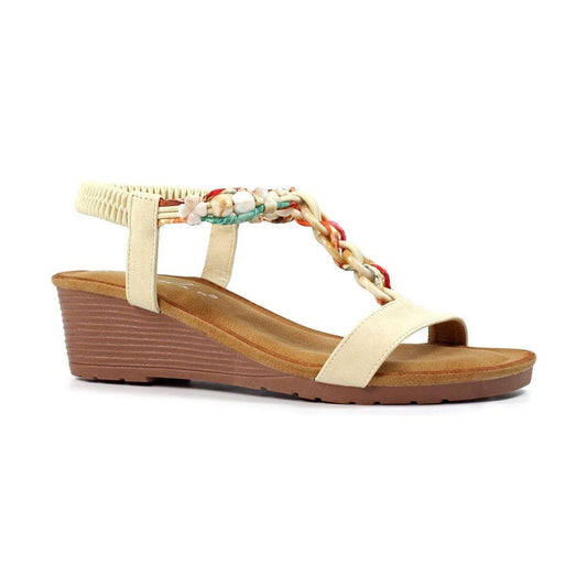Lunar Sandal Clemont JLH520BG BEIGE