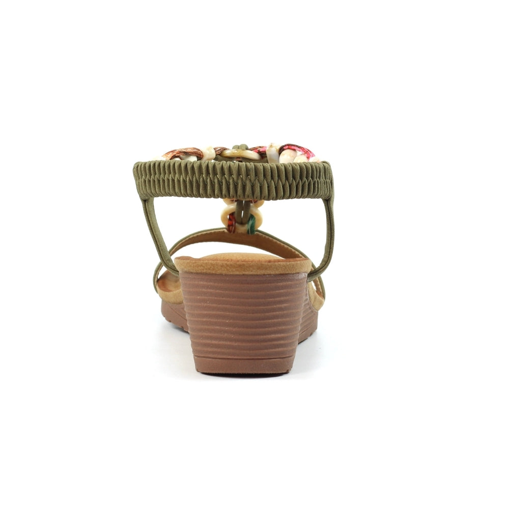 Lunar Sandal Clemont JLH520KK KHAKI