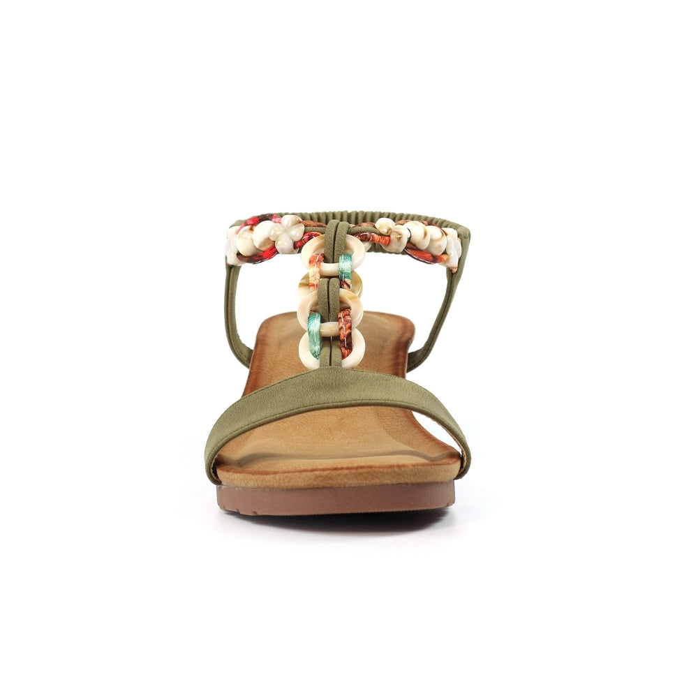 Lunar Sandal Clemont JLH520KK KHAKI