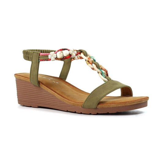 Lunar Sandal Clemont JLH520KK KHAKI