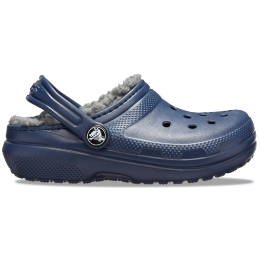 Crocs NAVY Charcoal lined clog 207010-060