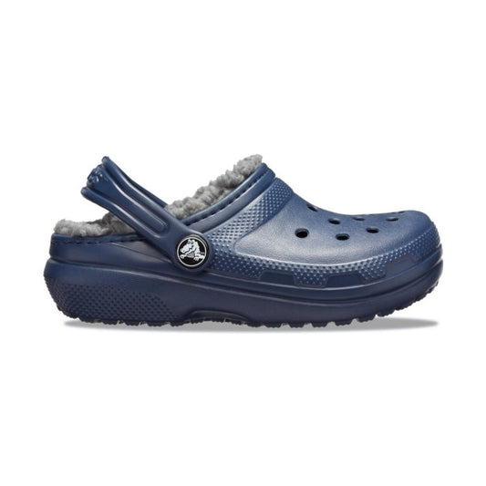 Crocs NAVY Charcoal lined clog 207010-060