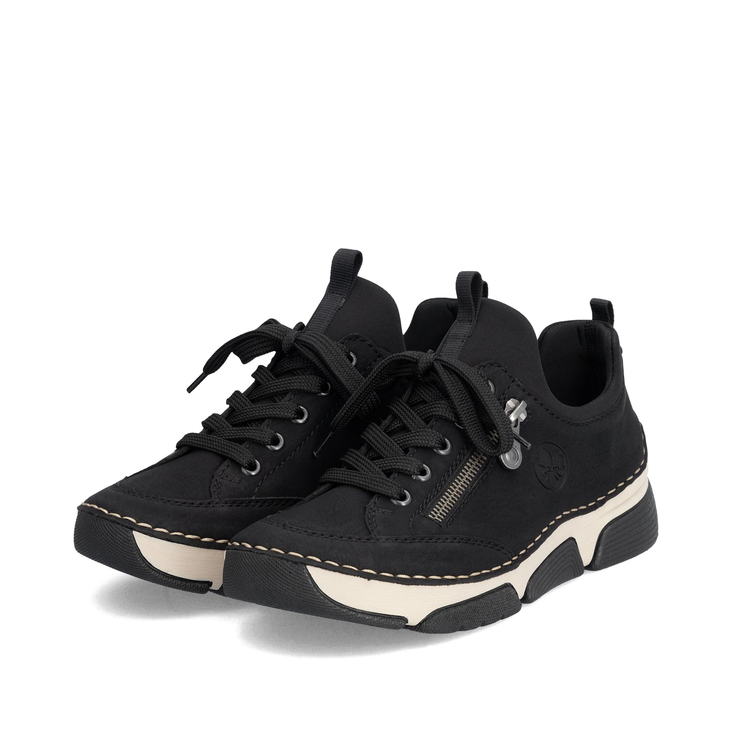Rieker 45973 BLACK Trainer Style Shoe 45973-00