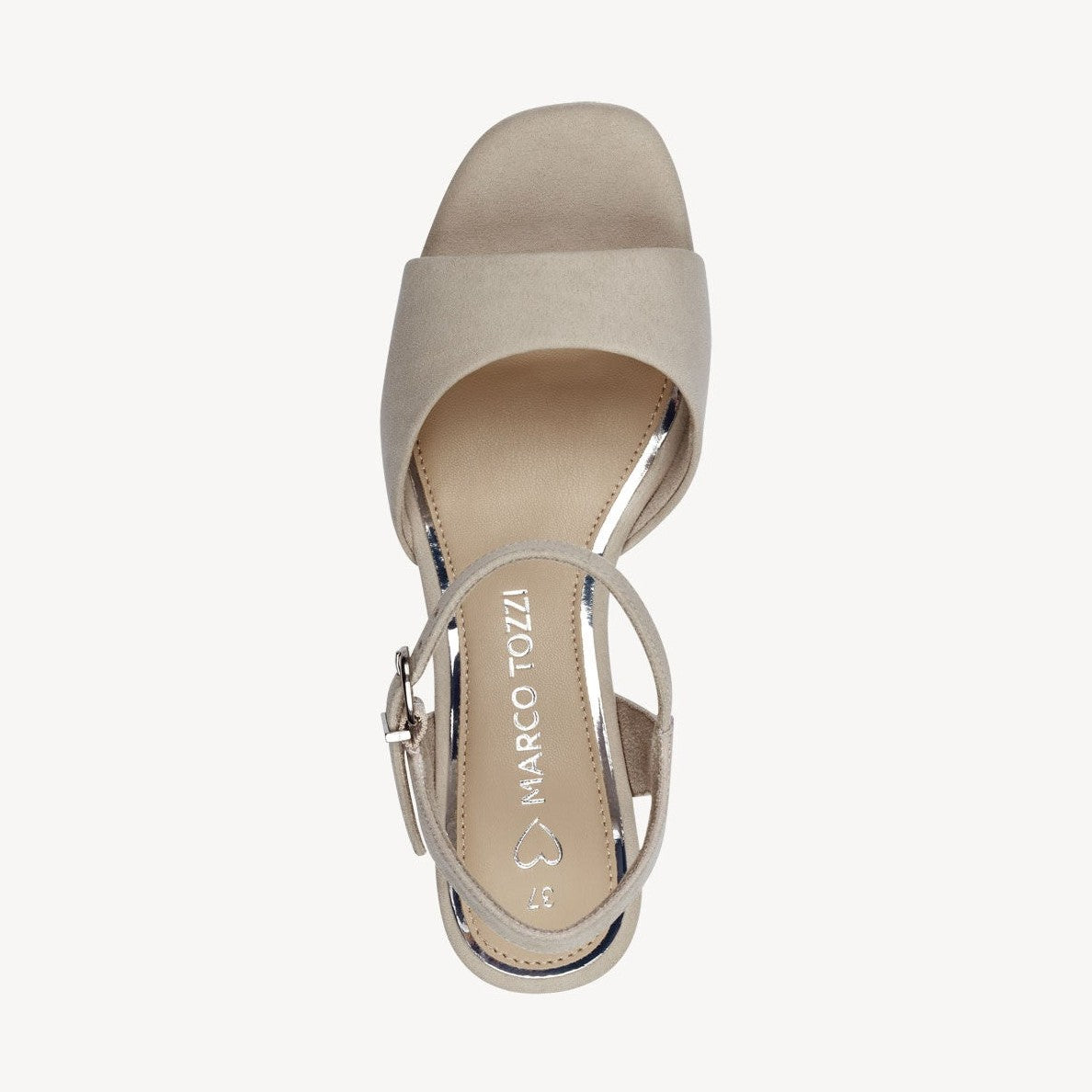 Marco Tozzi Occasion Shoe 28335-42 DUNE Block Heel Sandal 28335-42
