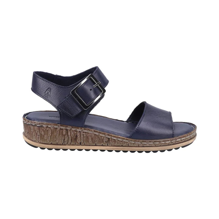 Hush Puppies Ellie NAVY Wedge Sandal
