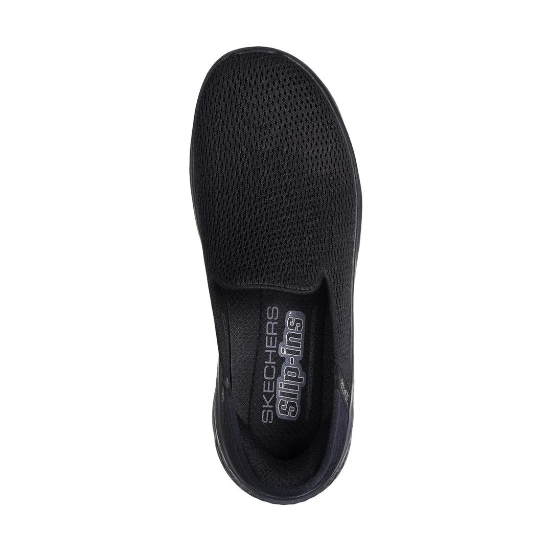 Skechers Slip-Ins 124641 BLACK Slip On Trainer 124641bbk