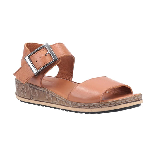 Hush Puppies Ellie TAN Leather Sandals