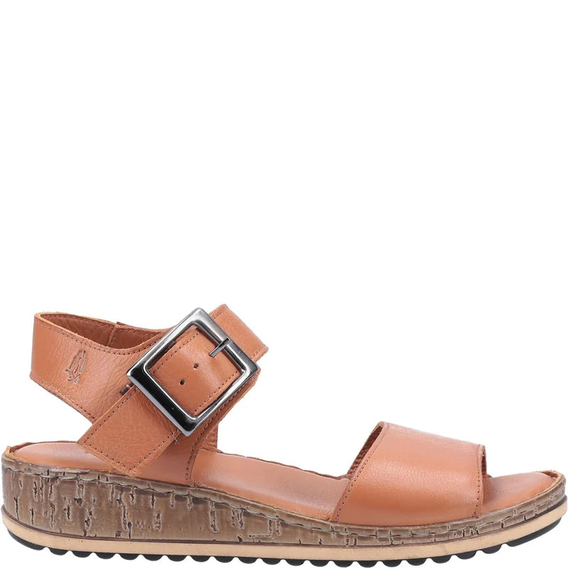 Hush Puppies Ellie TAN Leather Sandals