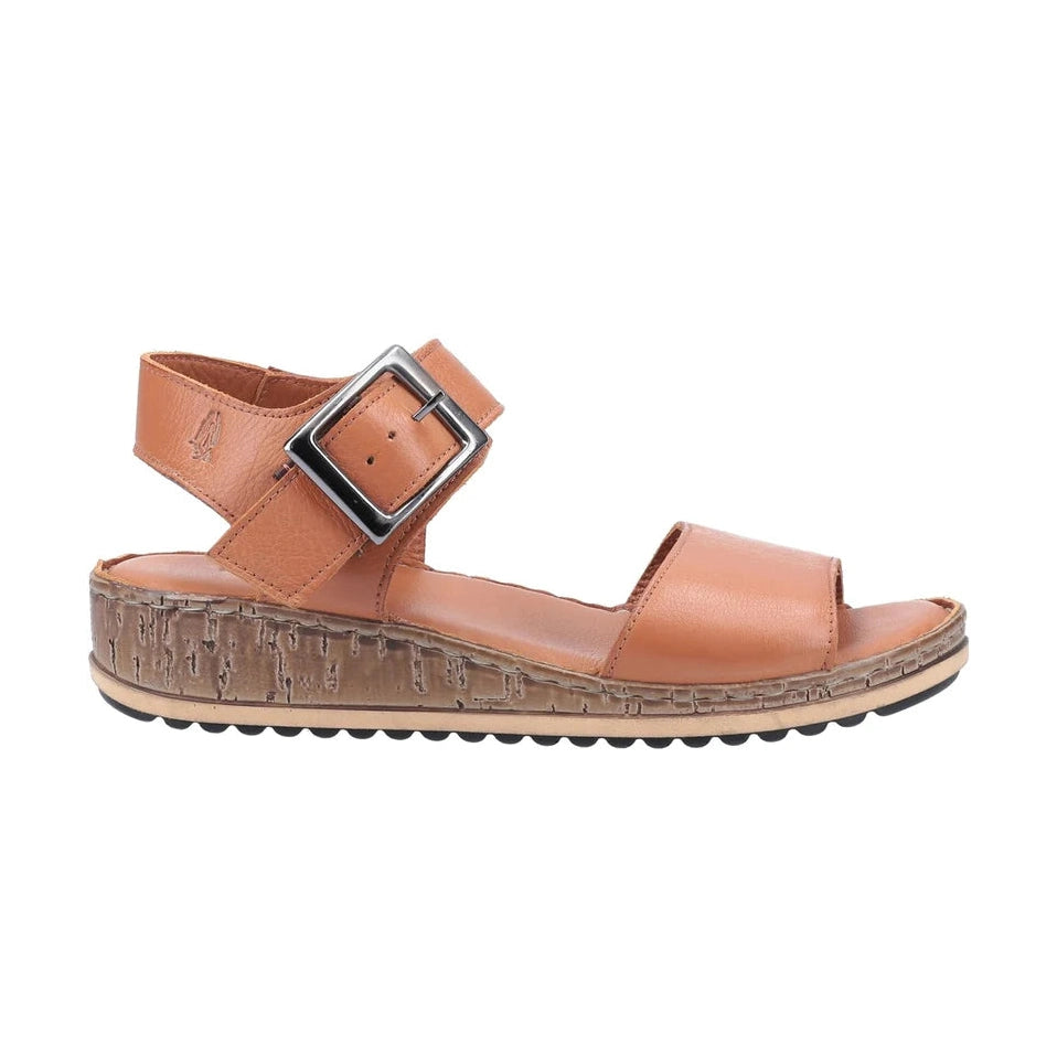 Hush Puppies Ellie TAN Leather Sandals