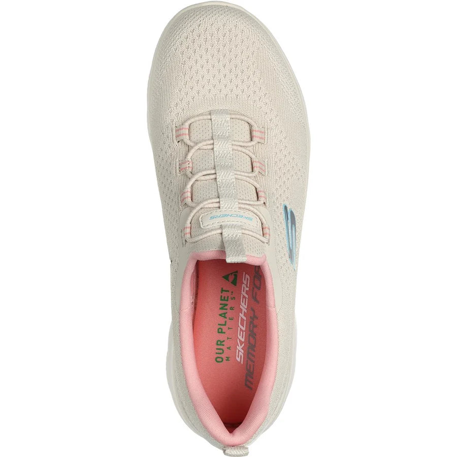 Skechers 150268 NATURAL Slip On Trainer 150268NTMT