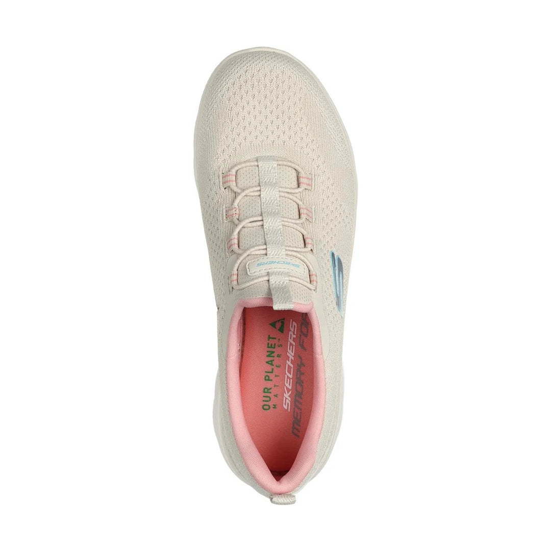 Skechers 150268 NATURAL Slip On Trainer 150268NTMT