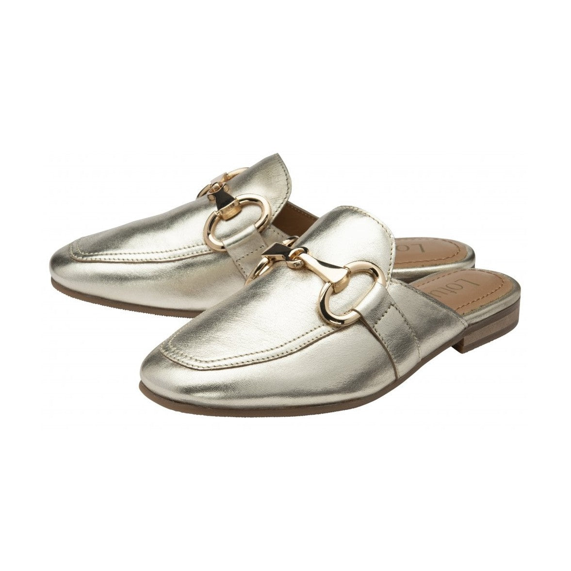 Lotus Taylor GOLD Leather Slip On Loafer ULS570