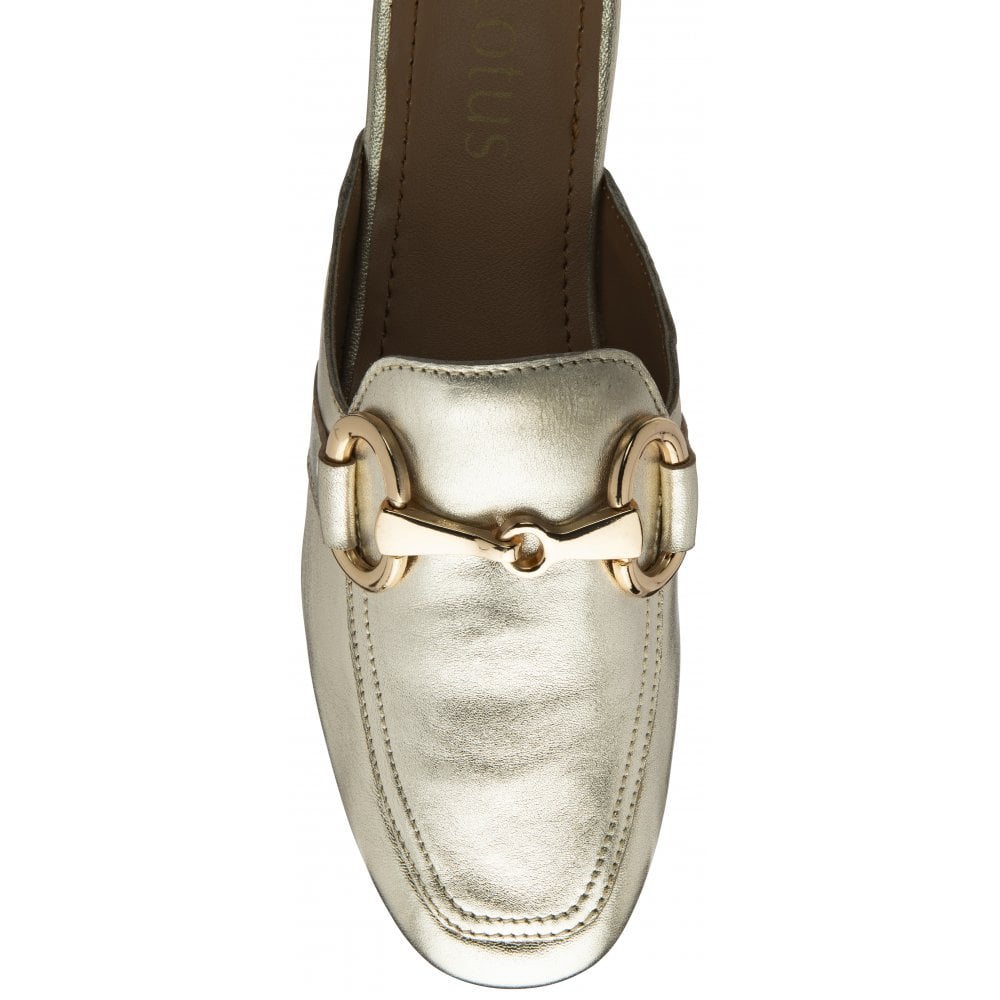 Lotus Taylor GOLD Leather Slip On Loafer ULS570