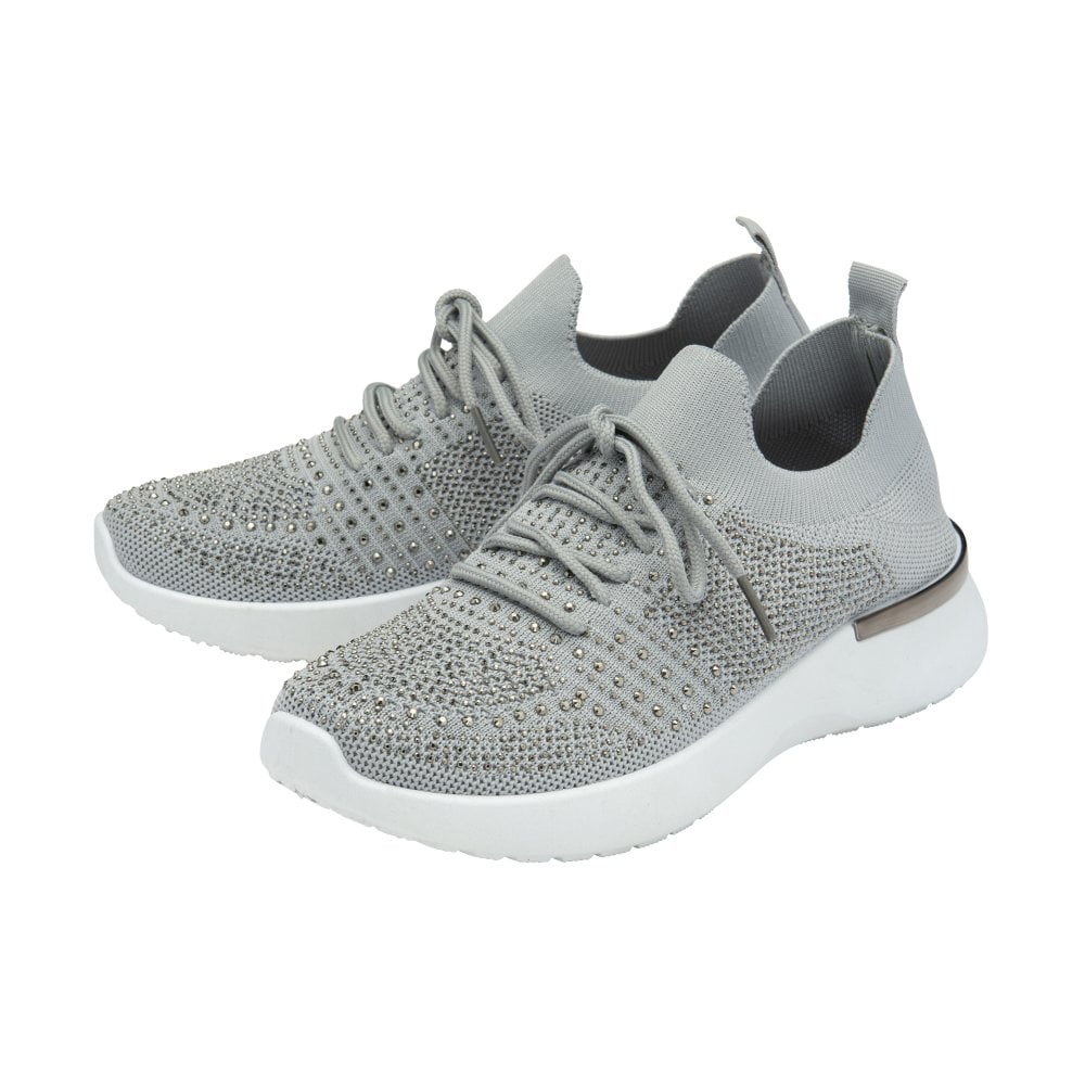 Lotus Robuck GREY Slip On Trainer