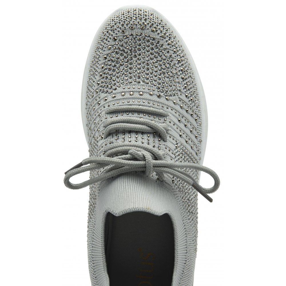 Lotus Robuck GREY Slip On Trainer