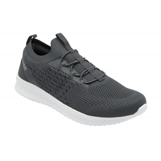 Lotus Cadiz Mens GREY Slip On TRAINER