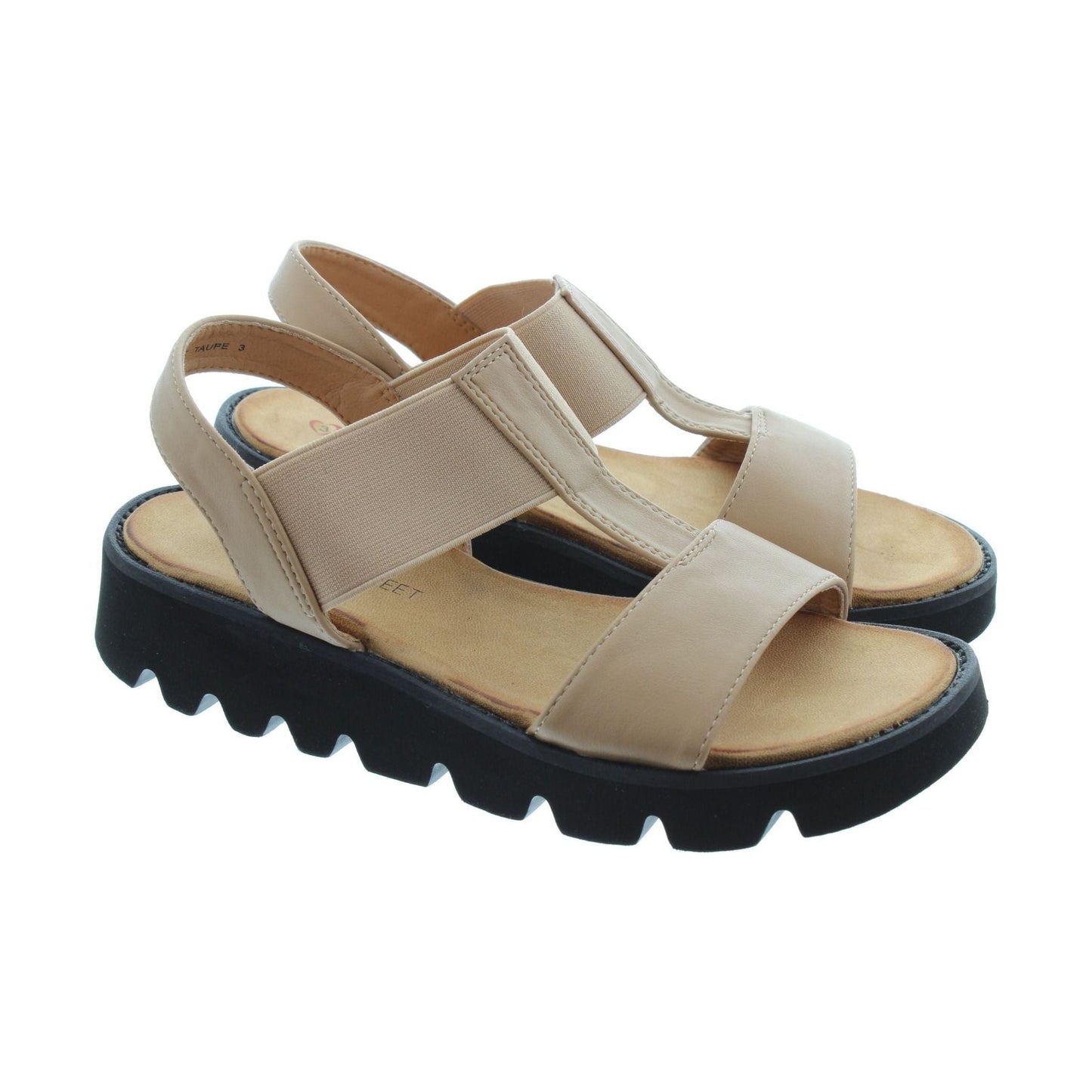 Heavenly Feet Ritz Vegan Friendly Sandal NUDE